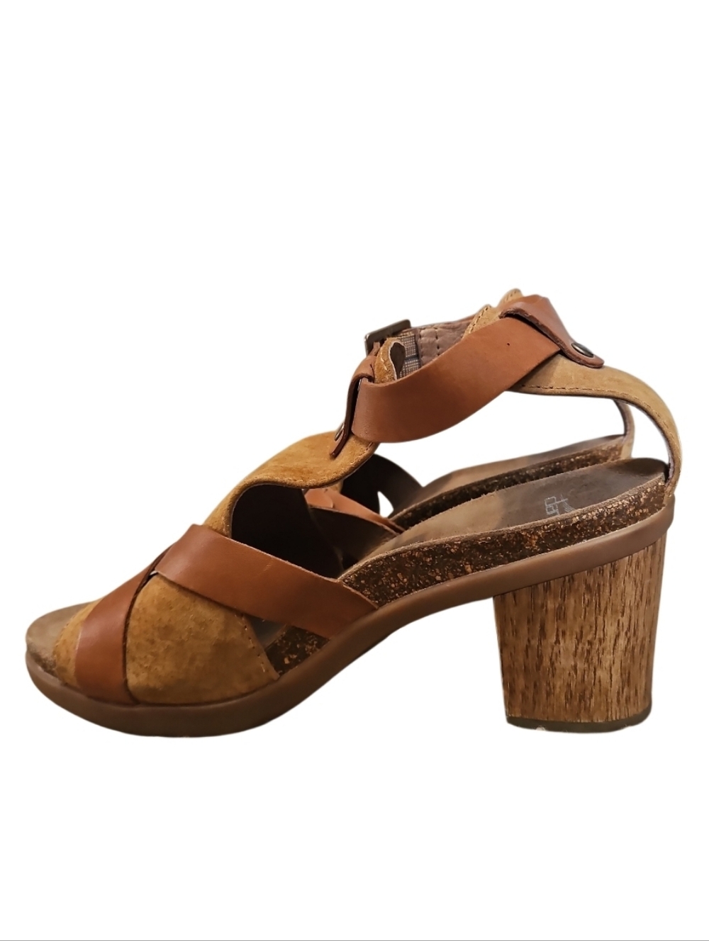 Dansko Dominique Strappy Suede Leather Sandals - Picture 5 of 11